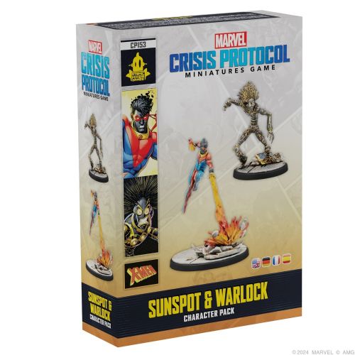 Marvel Crisis Protocol Sunspot and Warlock character pack